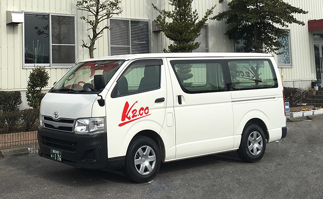 採用情報　中型ドライバー（1トンハイエース）